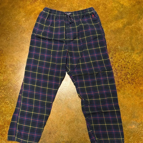 Polo Ralph Lauren Other - L Polo Plaid Lounge Pants with Drawstring